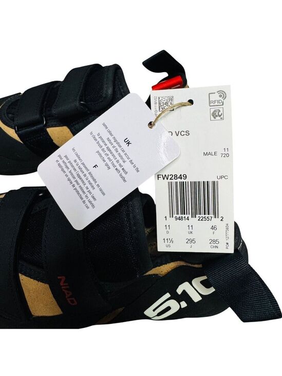 Adidas Five Ten NIAD VCS Climbing Shoes Black/White Men\'s 11.5 NWT main image 8